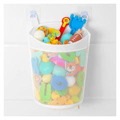Ligereza bath toy organizer with large opening for easy toy access