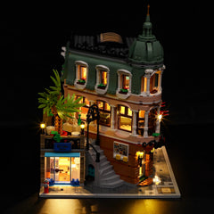 LIGHTAILING LED lightkits close-up shows four compact modules illuminating LEGO details vividly.