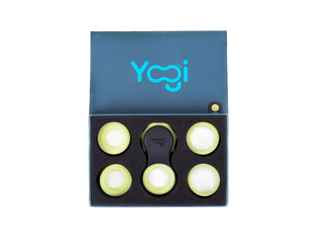 LIGHTBULB IDEAS Yogi Fidget Toy moonlight color offers soothing aesthetics
