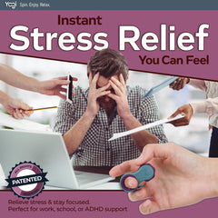 LIGHTBULB IDEAS Yogi Fidget Toy travel-compact design for on-the-go calm.