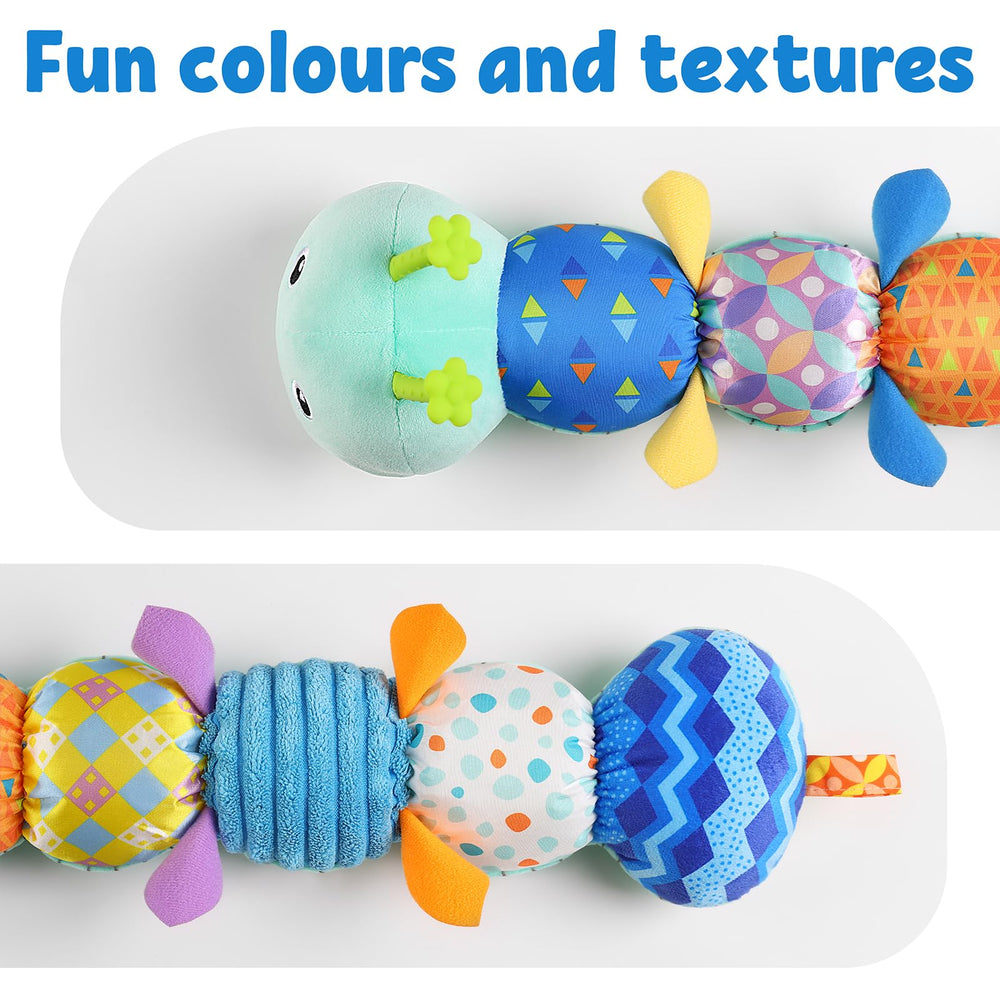 LIGHTDESIRE caterpillar ring bell adds playful sound to activities
