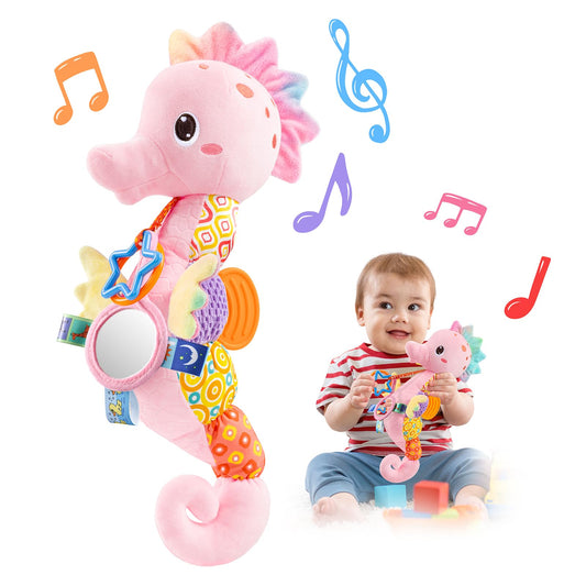 LightDESIRE seahorse head melody for soothing tummy time play