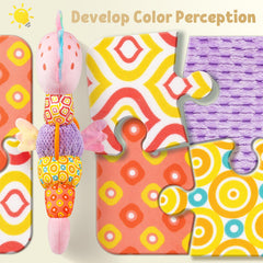 LightDESIRE seahorse teething friendly plush for soothing gums