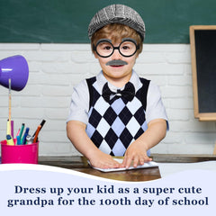 Liitrsh beret completes the retro grandpa look with flair