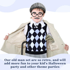 Liitrsh bow tie adds classic dad charm to any costume