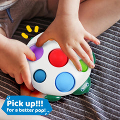 LiKee travel-friendly bubble pop toy keeps toddlers engaged on car trips