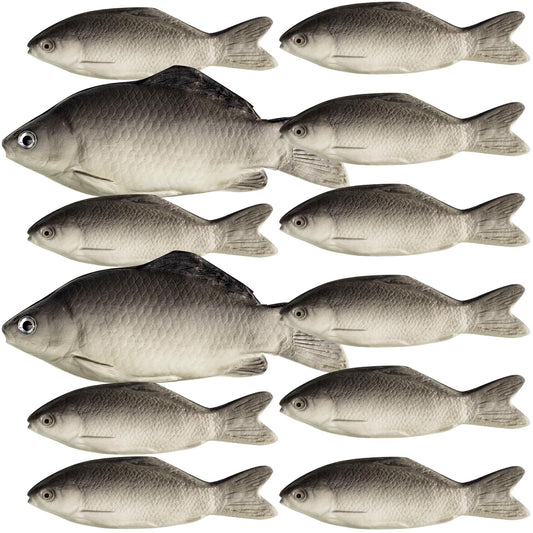 Liliful big fake fish with lifelike texture for realistic aquarium or stage displays.