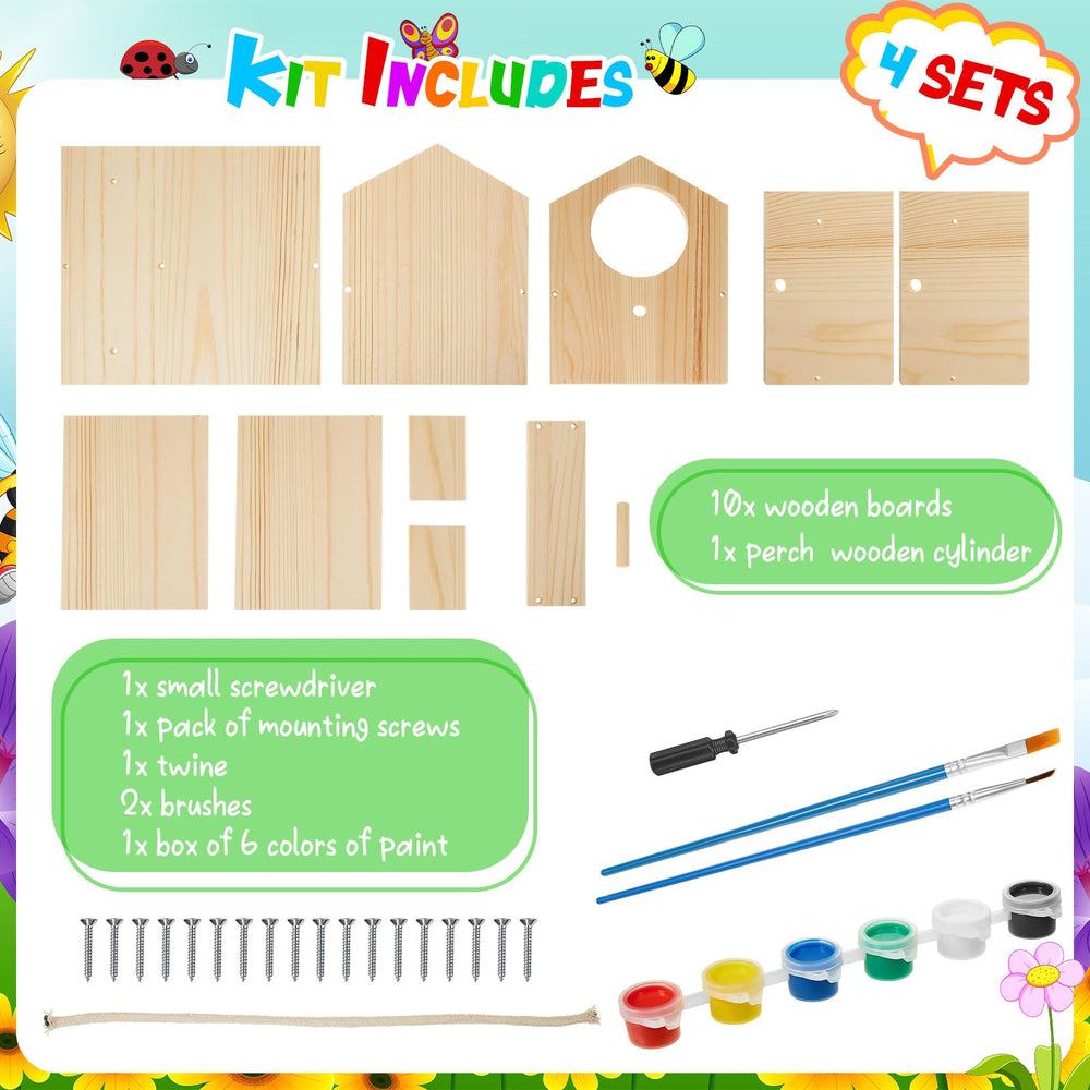 Liliful kit includes small screwdrivers for easy assembly
