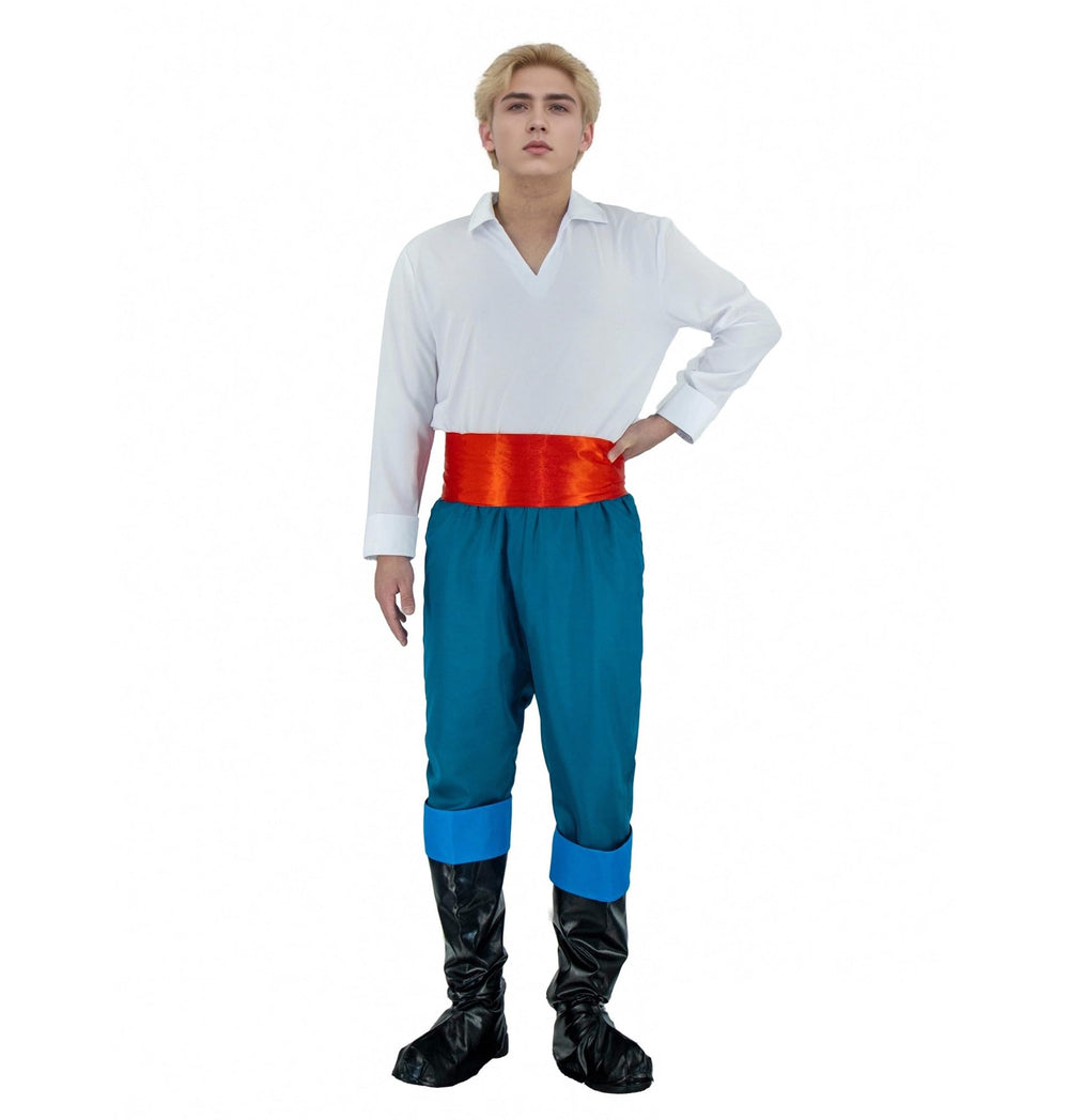 LILLIWEEN Prince Eric costume belt, adds authentic detailing for a polished cosplay outfit.