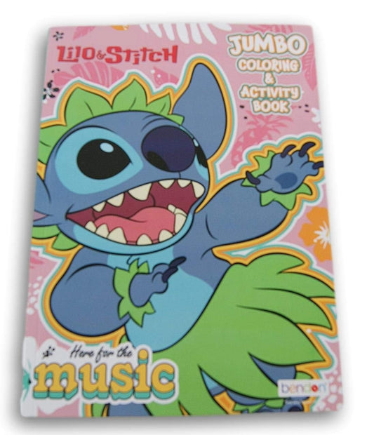 LiloandStitch Here for The Music cover, vibrant artwork to inspire creative coloring sessions