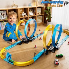 LILYBUDS track includes four crash zones for dramatic, safe bump-and-go play.
