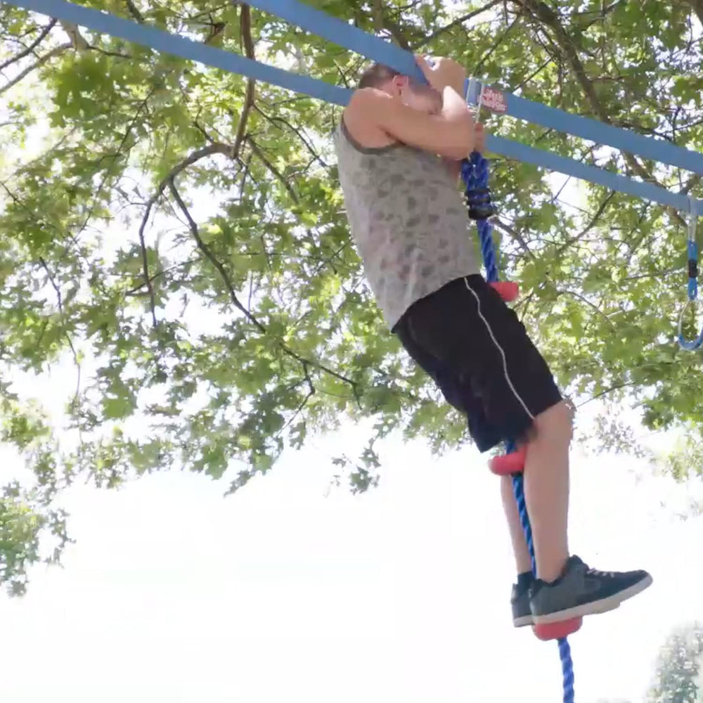 Lily's Things kids-in-action climbing rope supports imaginative ninja play