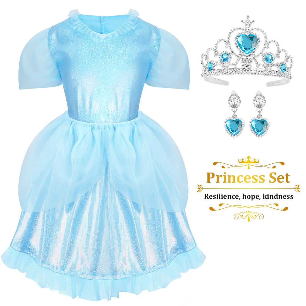 LIMIROLER party scene with kids wearing princess outfits for celebrations.