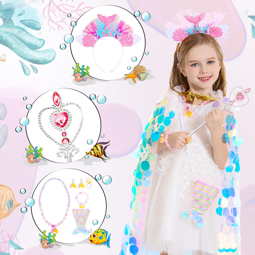 LIMIROLER princess necklace adds charming detail to dress-up.