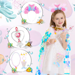 LIMIROLER princess necklace adds charming detail to dress-up.
