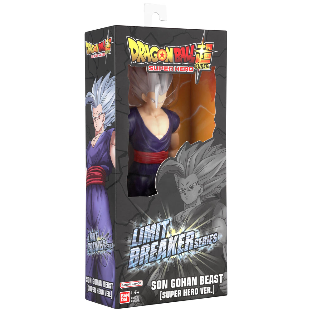 Limit Breaker Series DBS 12in Gohan Beast figure with detailed sculpt and finish.