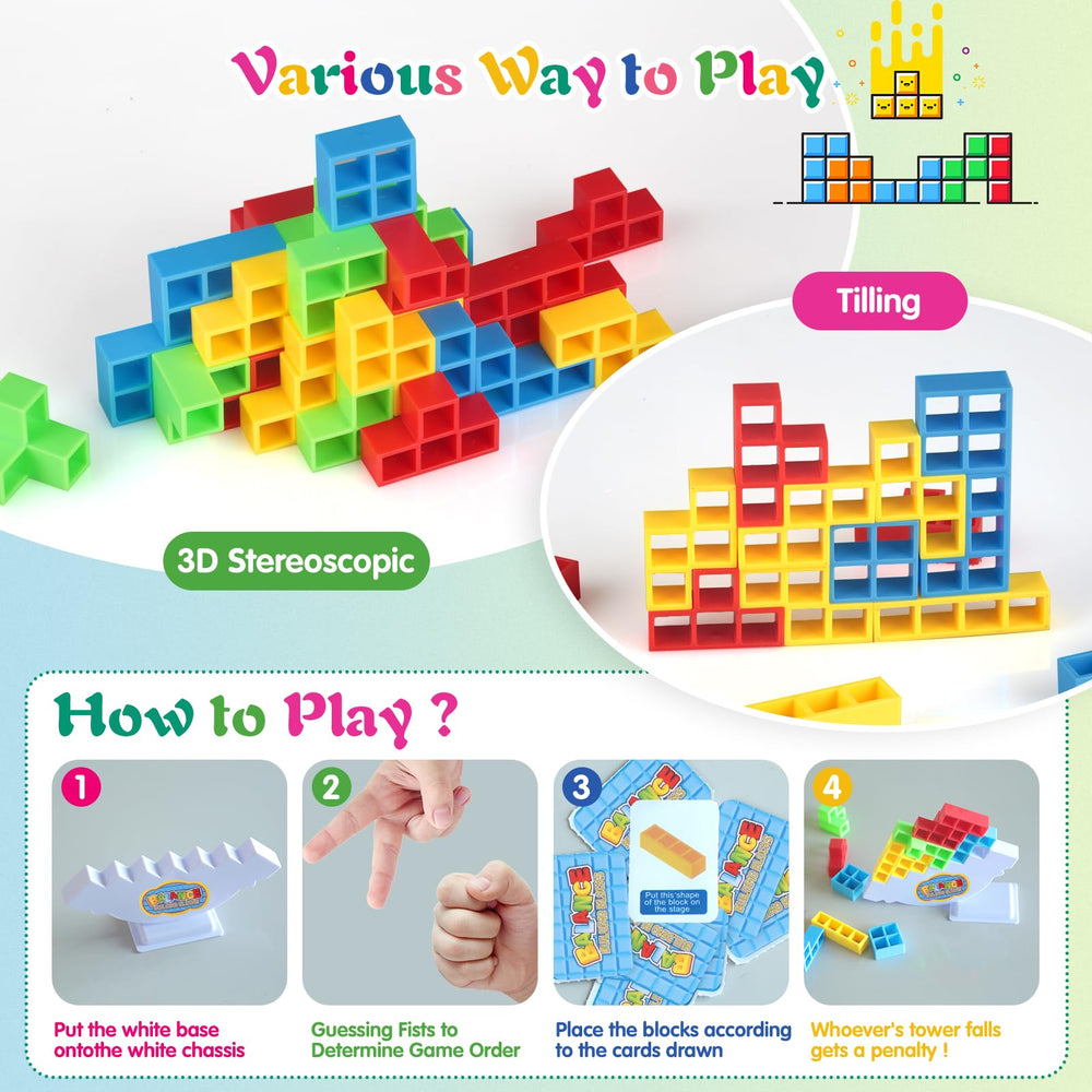 LIMYIOM tetra-tower-safe-abs ensures paint-free, safe play for kids.