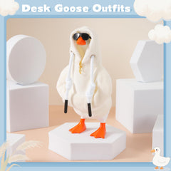 linastu 7-inch desk goose outfit set—fits standard desk goose models for quick styling.