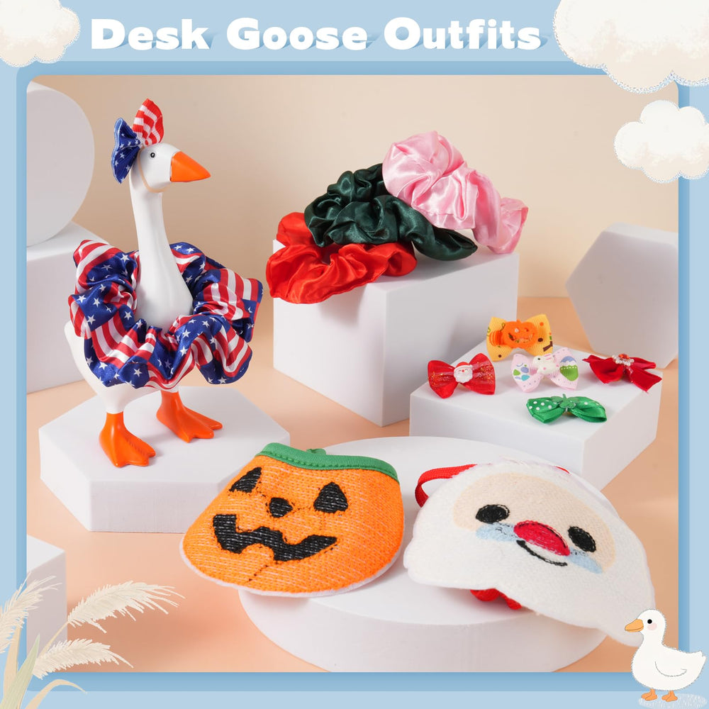 linastu holiday-themed accessories for easy desk goose celebrations.