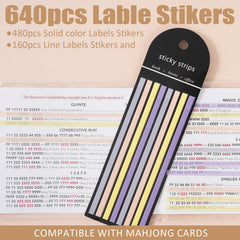 Linastu transparent card markers remove cleanly without residue