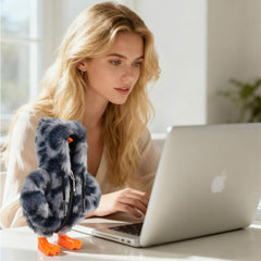 Linastu office desk goose decor to enhance a modern workspace