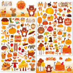 LINAYE fall leaves stickers add color to scrapbooks and cards