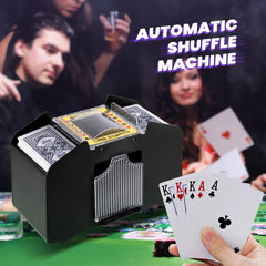 Lineba Card Shuffler anti-cheat feature promotes fair play
