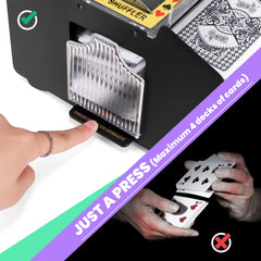 Lineba Shuffler for UNO decks speeds up casual game nights