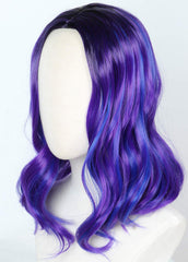 Linfairy kids purple dye wig ideal for Halloween and cosplay