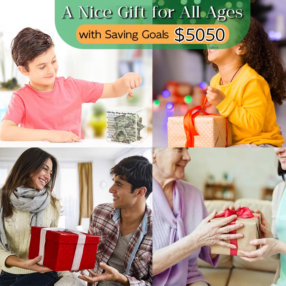 LingLingo gift-ready piggy bank suitable for teens and adults learning budgeting.