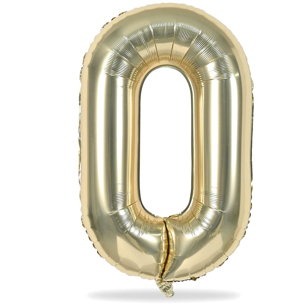 Lingqiang 40-inch number 7 balloon in champagne gold as eye-catching decor