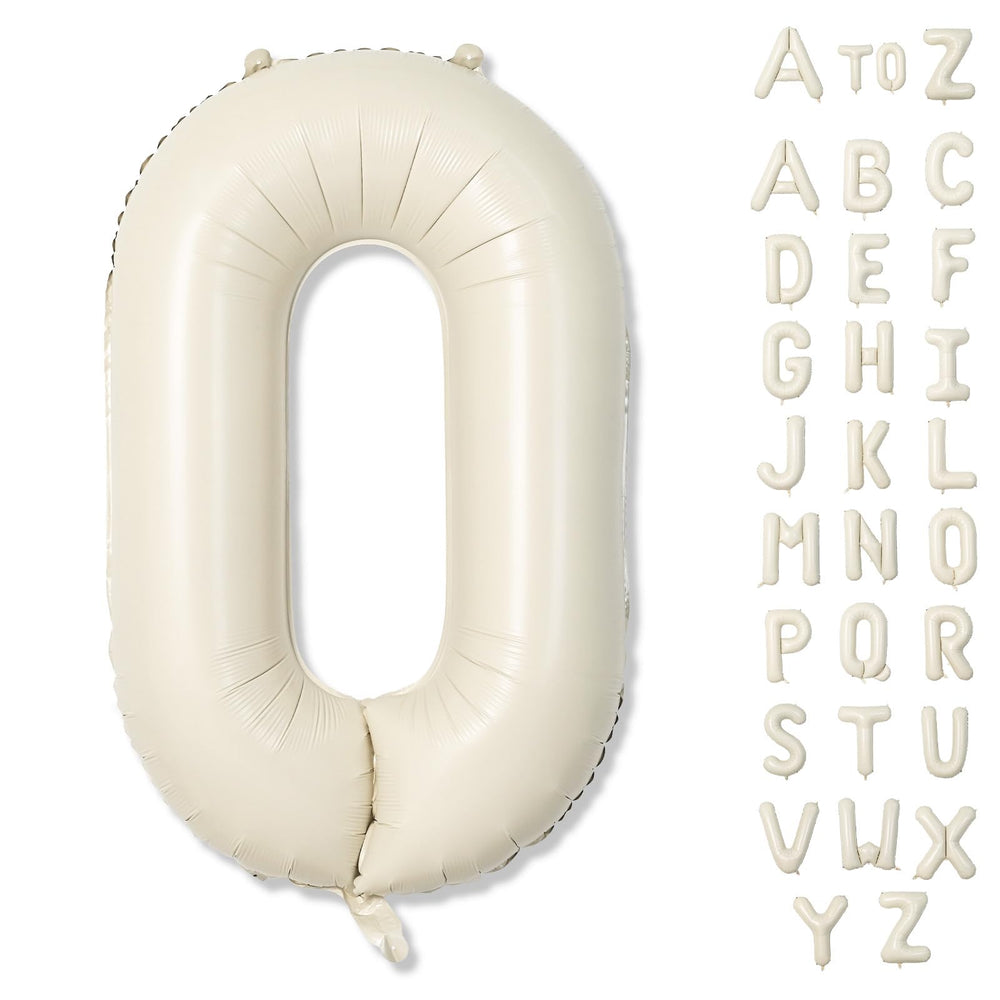 Lingqiang 40-inch giant foil O balloon for bold party decor
