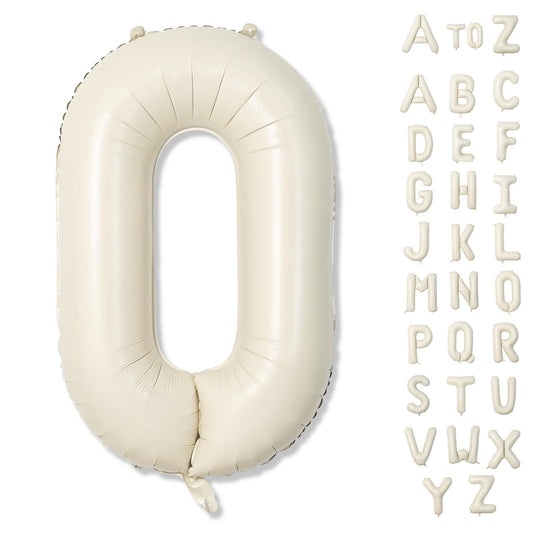 Lingqiang 40-inch giant foil O balloon for bold party decor