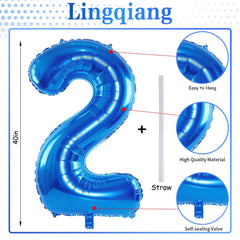 Lingqiang Blue 2 Balloon inflation valve demonstrates easy self-sealing use