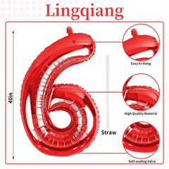 Lingqiang foil number 6 balloon valve, easy inflation for quick setup