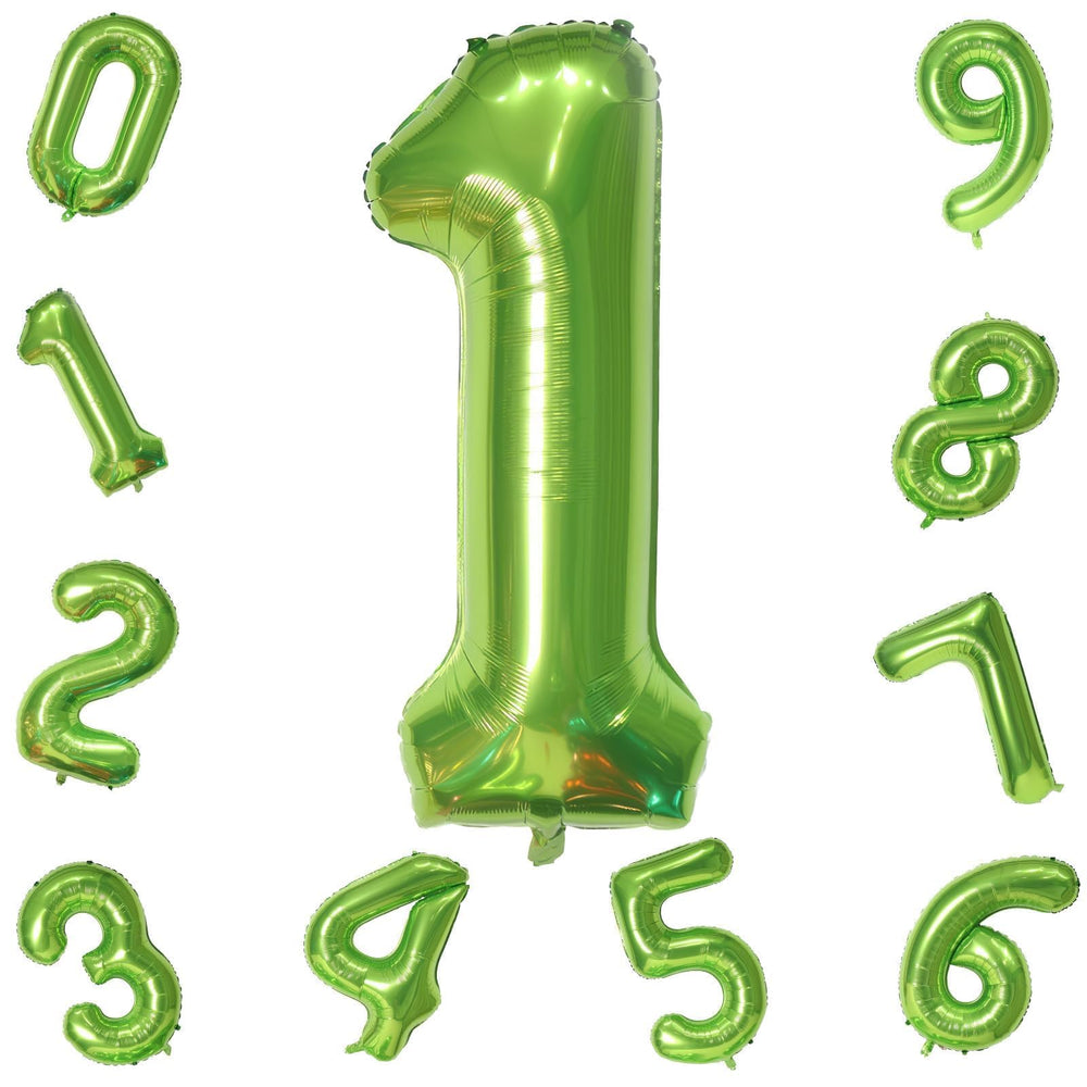 Lingqiang green 1 balloon for graduations, New Year, and milestone parties.