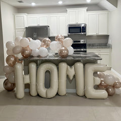 Lingqiang housewarming decor with foil letters for indoor or outdoor celebrations