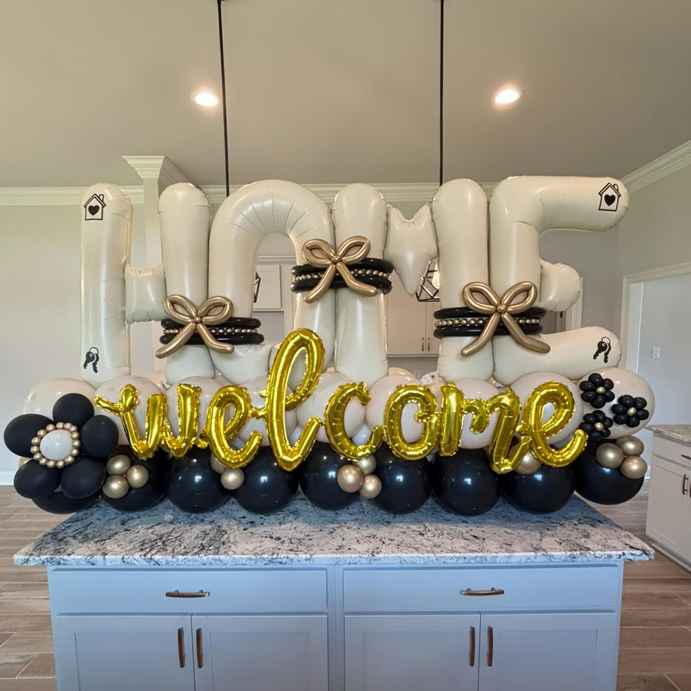 Lingqiang ivory sand color balloons add neutral tones to party decor