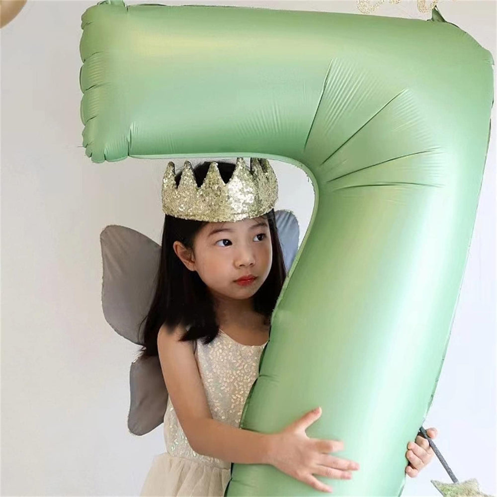 Lingqiang large 40-inch balloon offers a vivid olive finish