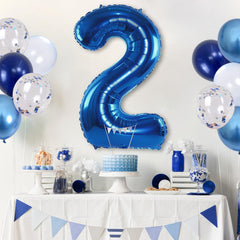 Lingqiang light navy blue balloons create elegant, versatile decor