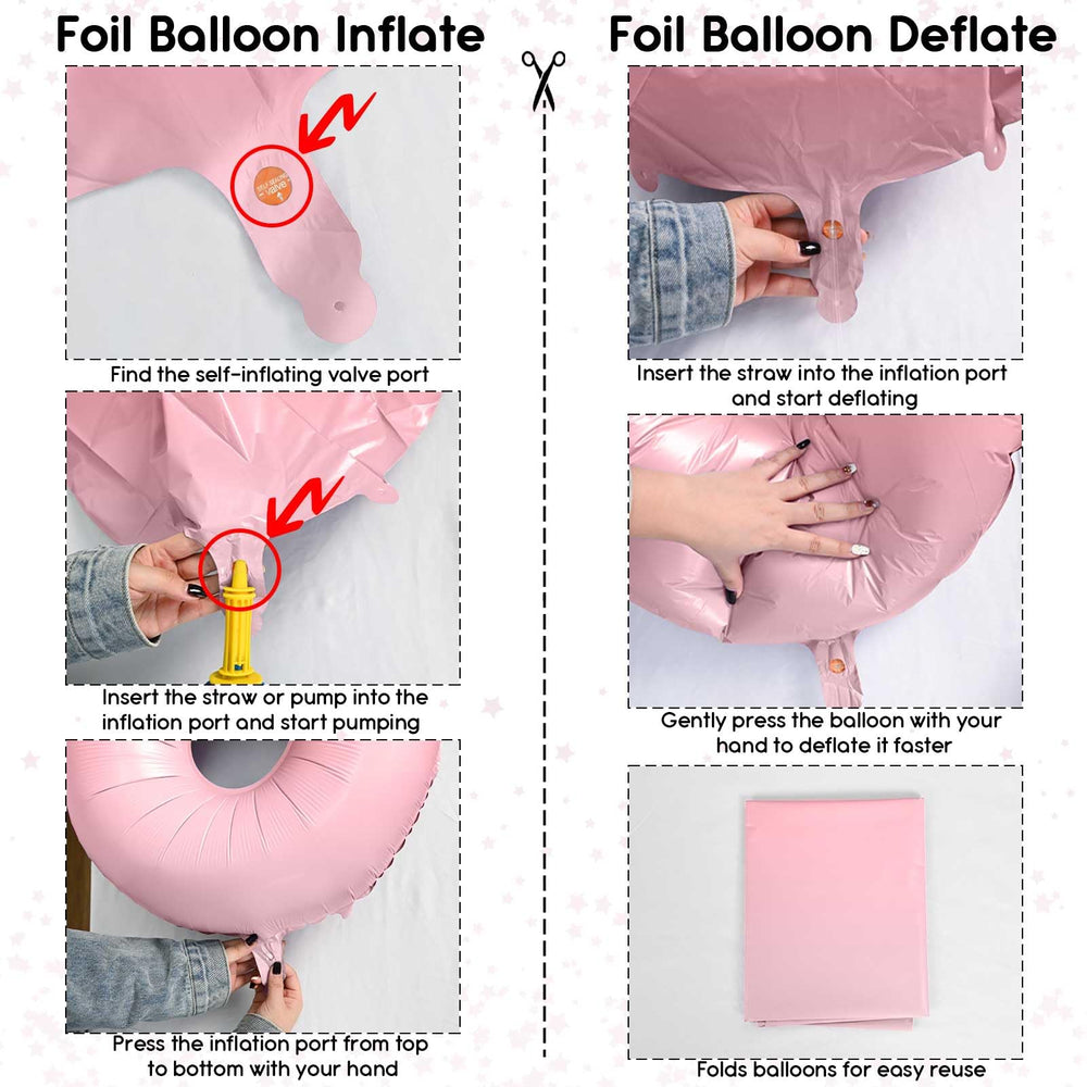 Lingqiang 10th birthday decor ideas with pastel pink balloons