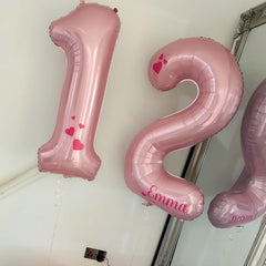Lingqiang straw inflation tool with pastel pink balloon for quick setup