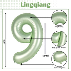 Lingqiang self sealing valve on the number 9 balloon for easy inflation and reuse.