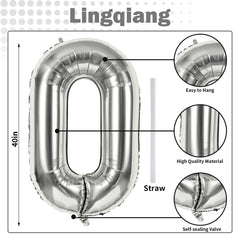Lingqiang self-sealing valve Number 0 balloon for quick setup.
