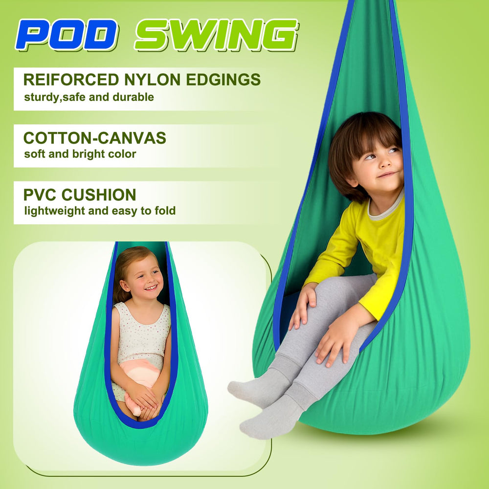 Lingvee hammock chair on frame demonstrates versatile indoor and outdoor use