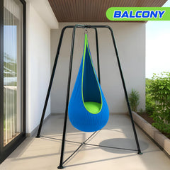 Lingvee outdoor backyard setup enables versatile swings and active play for families
