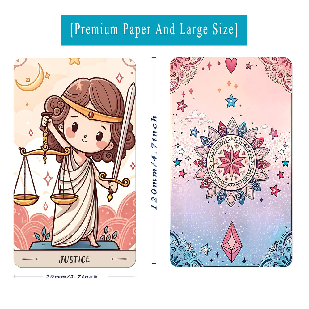 LINGYILY Starlit Dreams reading setup shows cards in hand for gentle guidance.