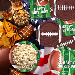 LINHAXM football cups, two designs for convenient serving