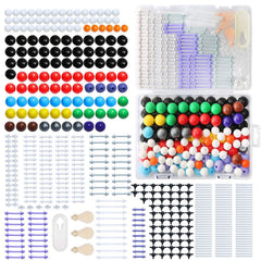 Linktor ball-and-stick model visualization showing atoms and bonds in 3D
