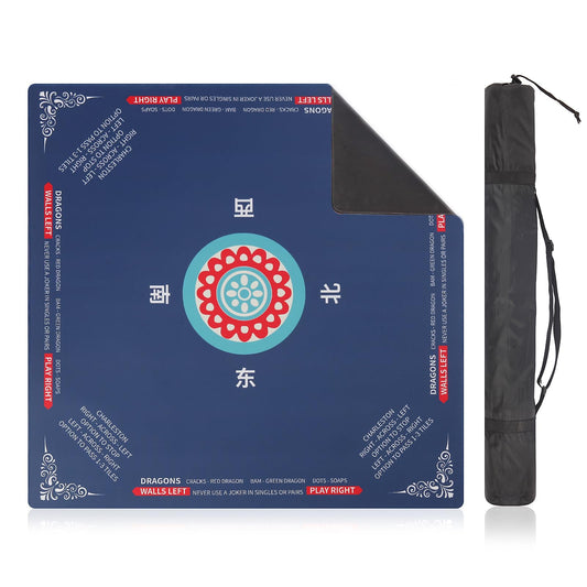 Linoows Mahjong Mat with a large 31.5 inch surface for multi-game play.
